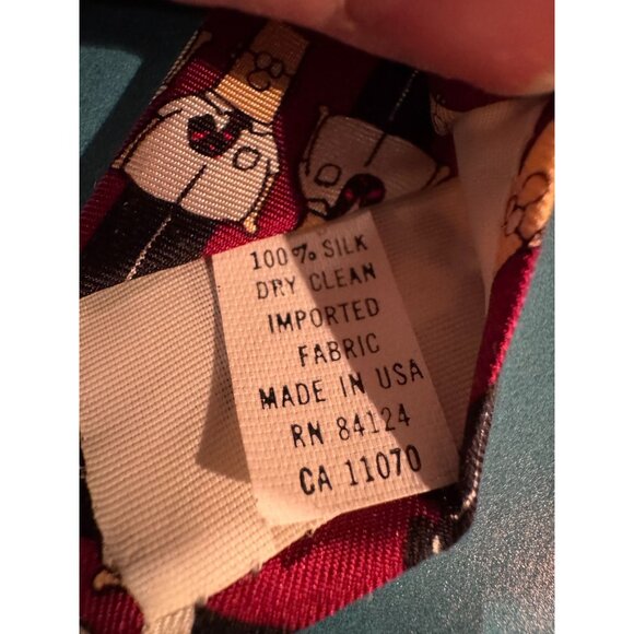 Vintage Dilbert 100% Silk Tie –‎ Made in USA - Picture 4 of 6